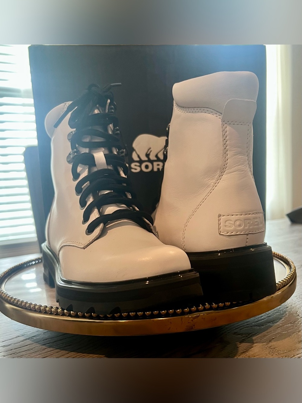 Sorel Women’s Lennox Lace STKD Boots | Sz. 7 (NWB) - Picture 7 of 12